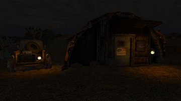 Bittersprings Station (Night)