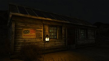 Cottonwood Overlook Station (Night)