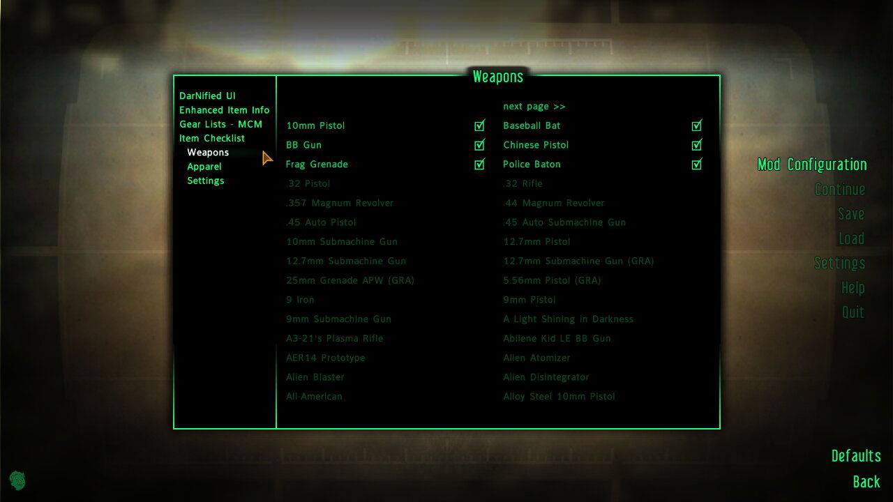 Fallout New Vegas Modlist - Kevduit