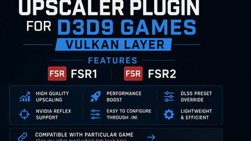 Upscaler Plugin for D3D9 Games Vulkan Layer