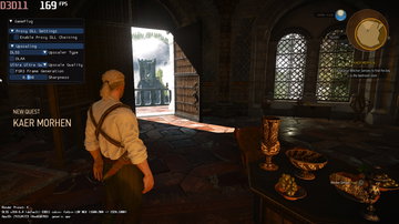 The Witcher 3 DX11 DLSS Upscaler FSR3 Frame Generation